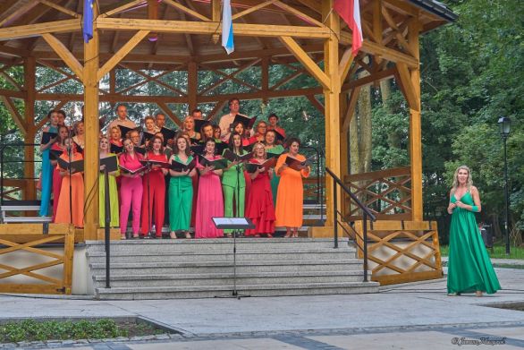 Koncert Chóru Miasta Siedlce w Parku Aleksandria - 1 lipca 2023 r.