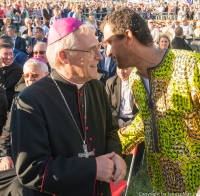 Gala otwarcia ŚDM w Siedlcach - spektakl "Siedlczanie do Tańca i do Różańca