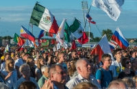 Gala otwarcia ŚDM w Siedlcach - spektakl "Siedlczanie do Tańca i do Różańca