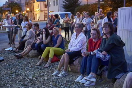 Pieśni i ballady Bułata Okudżawy na scenie V Letniego Festiwalu pod muralem