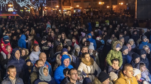 Sylwester na placu gen. Sikorskiego