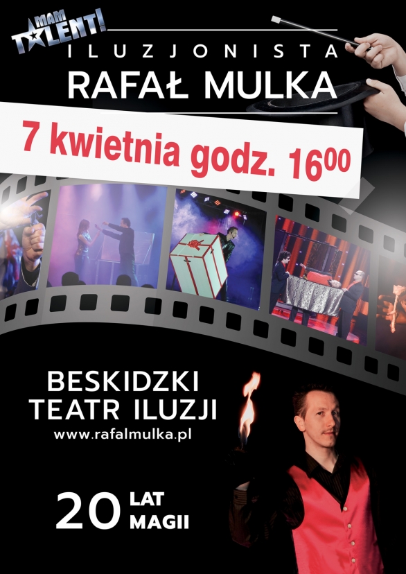 Iluzjonista Rafał Mulka - 