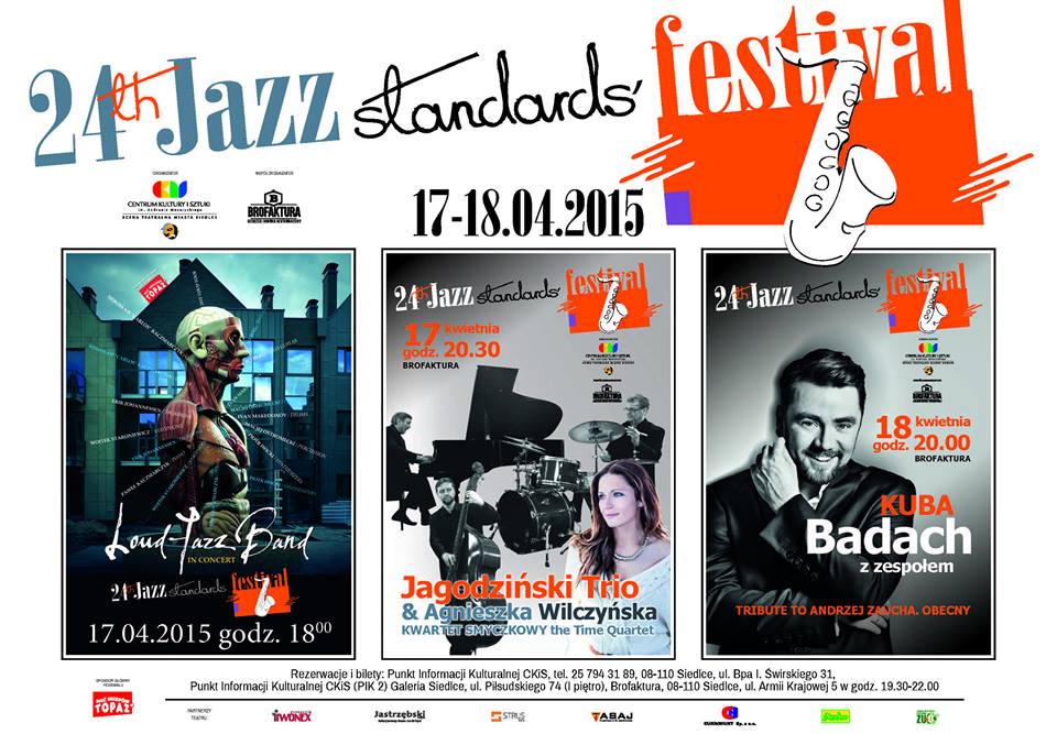 Jazz Standards Festival już w najbliższy piątek!