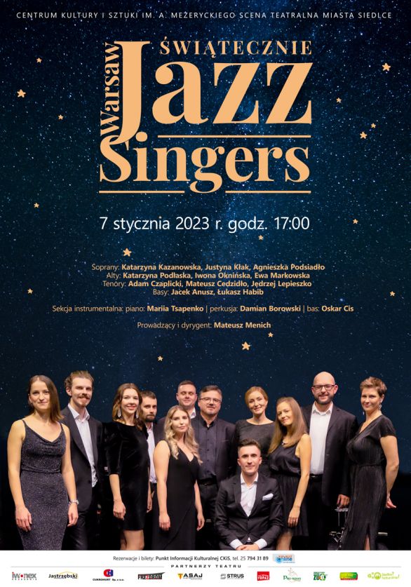 Warsaw Jazz Singers Koncert świąteczny Koncerty Repertuar